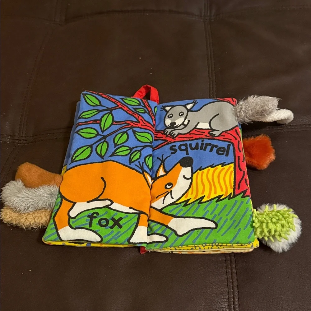 Jellycat‎ Fluffy Tails Pet Activity Book - Multicolor